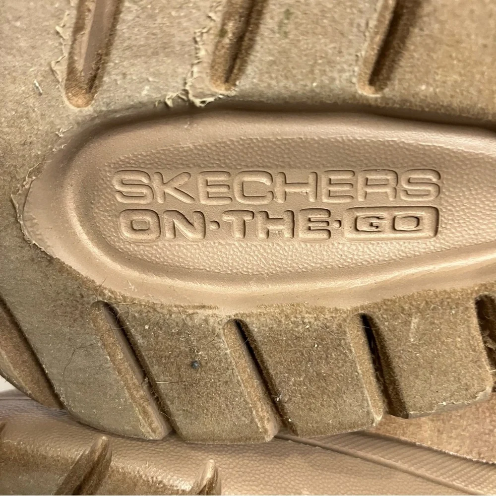 Skechers on‎ the go mary Jane Shoes tan brown women’s size 8.5 comfort shoes